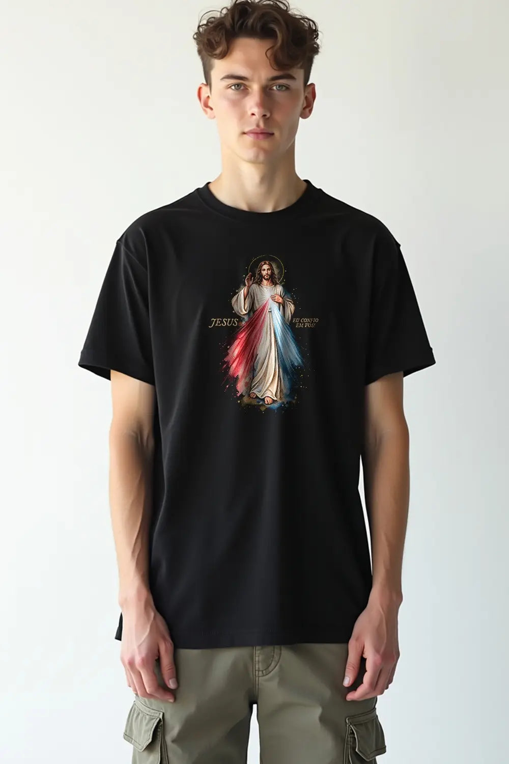 Camisa Básica Jesus Misericordioso