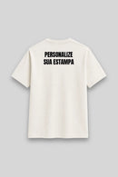 Camisa Básica Personalizada - Monte sua Estampa