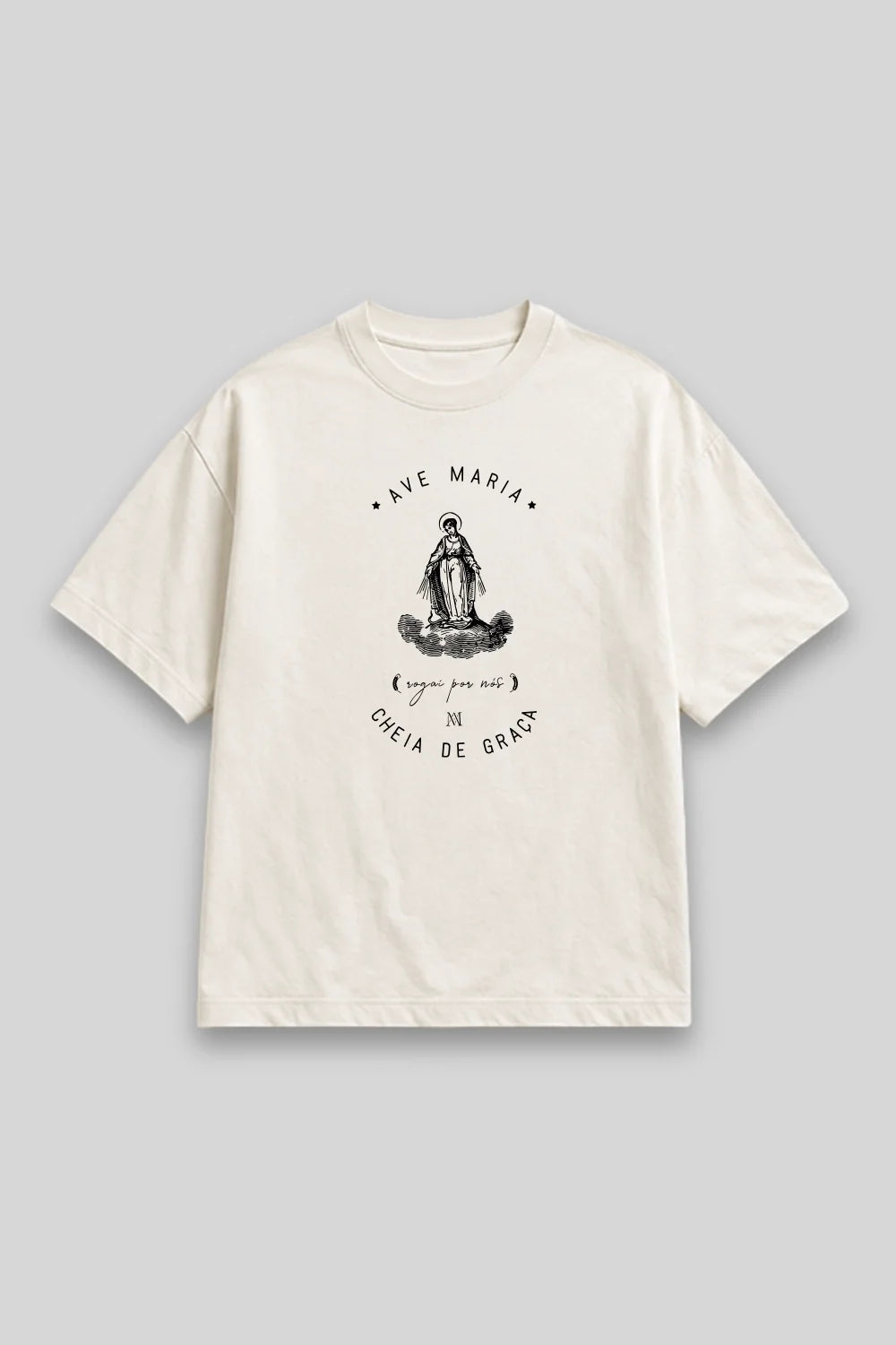 Camisa Oversized Ave Maria