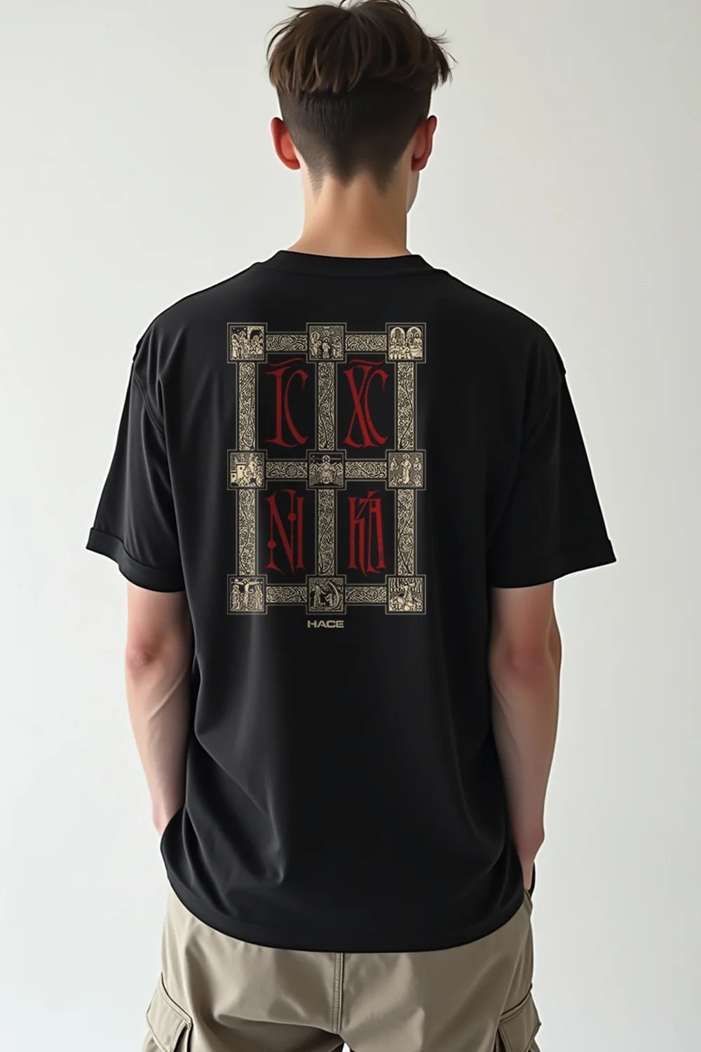 Camisa Oversized Cristogramas