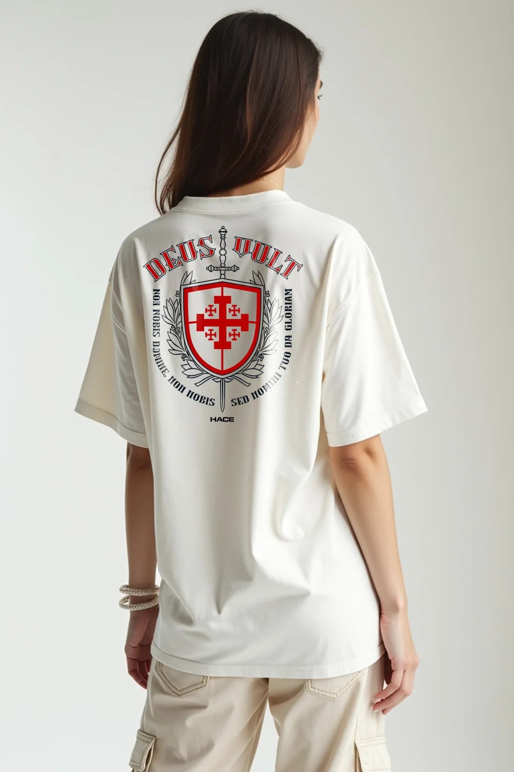 Camisa Oversized Cruzadas