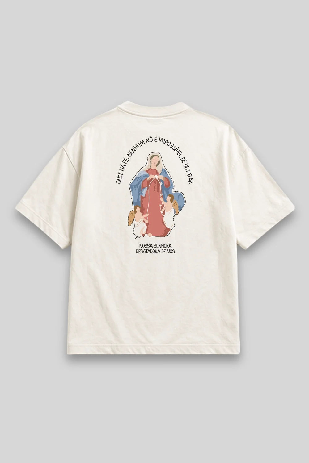 Camisa Oversized Nsa Desatadora de Nós