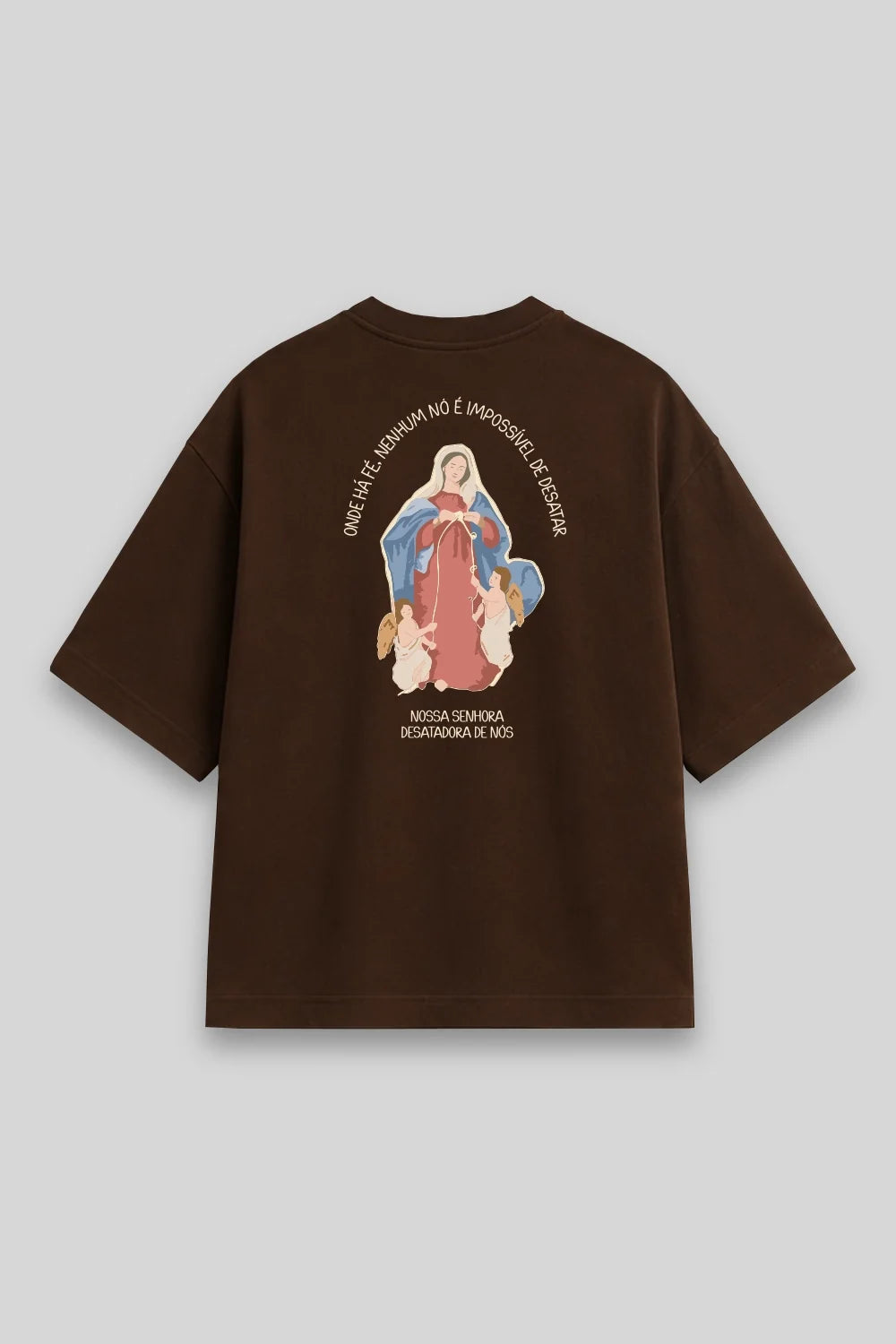 Camisa Oversized Nsa Desatadora de Nós
