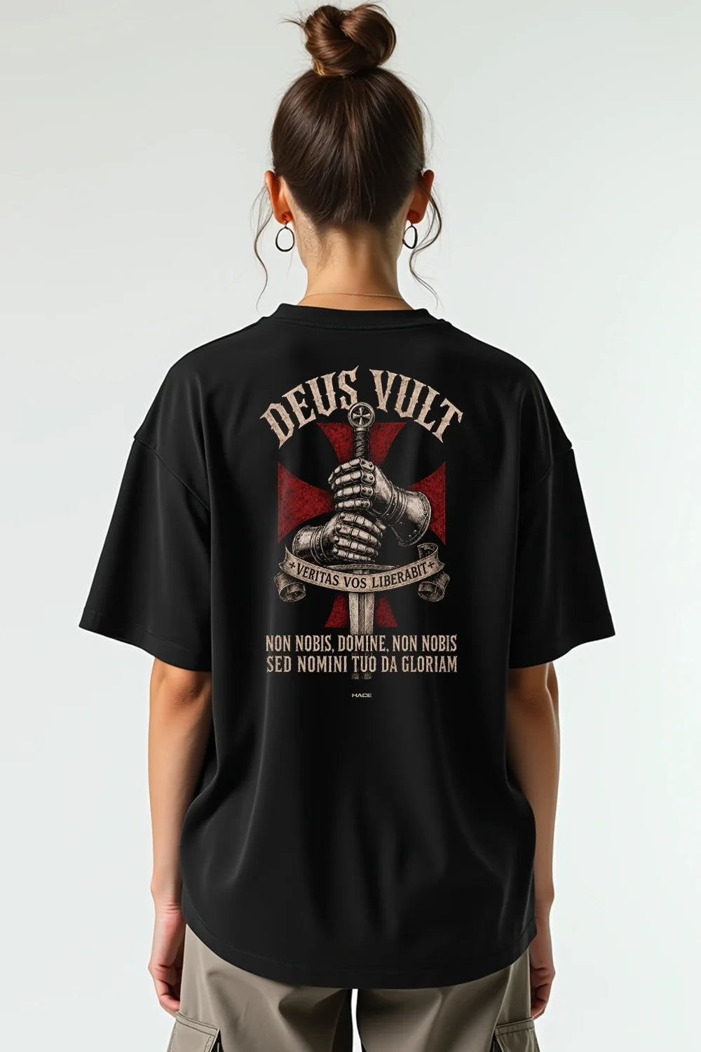 Camisa Oversized Glória ao Teu Nome