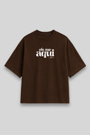 Camisa Oversized Eis-me Aqui