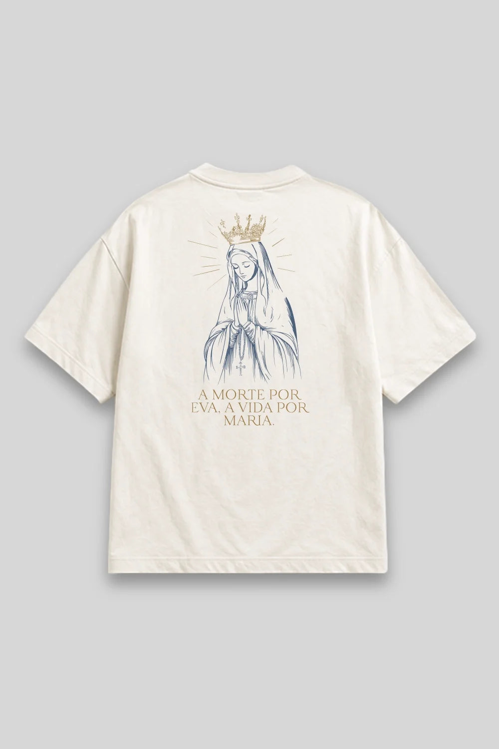 Camisa Oversized Nsa de Fátima