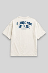 Camisa Oversized Orgulho de ser Católico