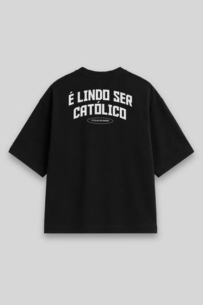 Camisa Oversized Orgulho de ser Católico