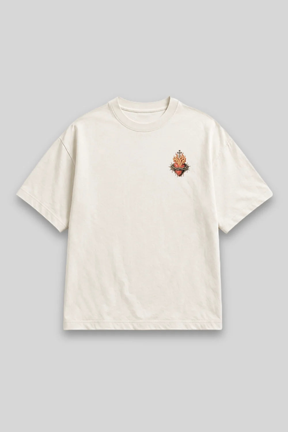 Camisa Oversized Sagrado Coração