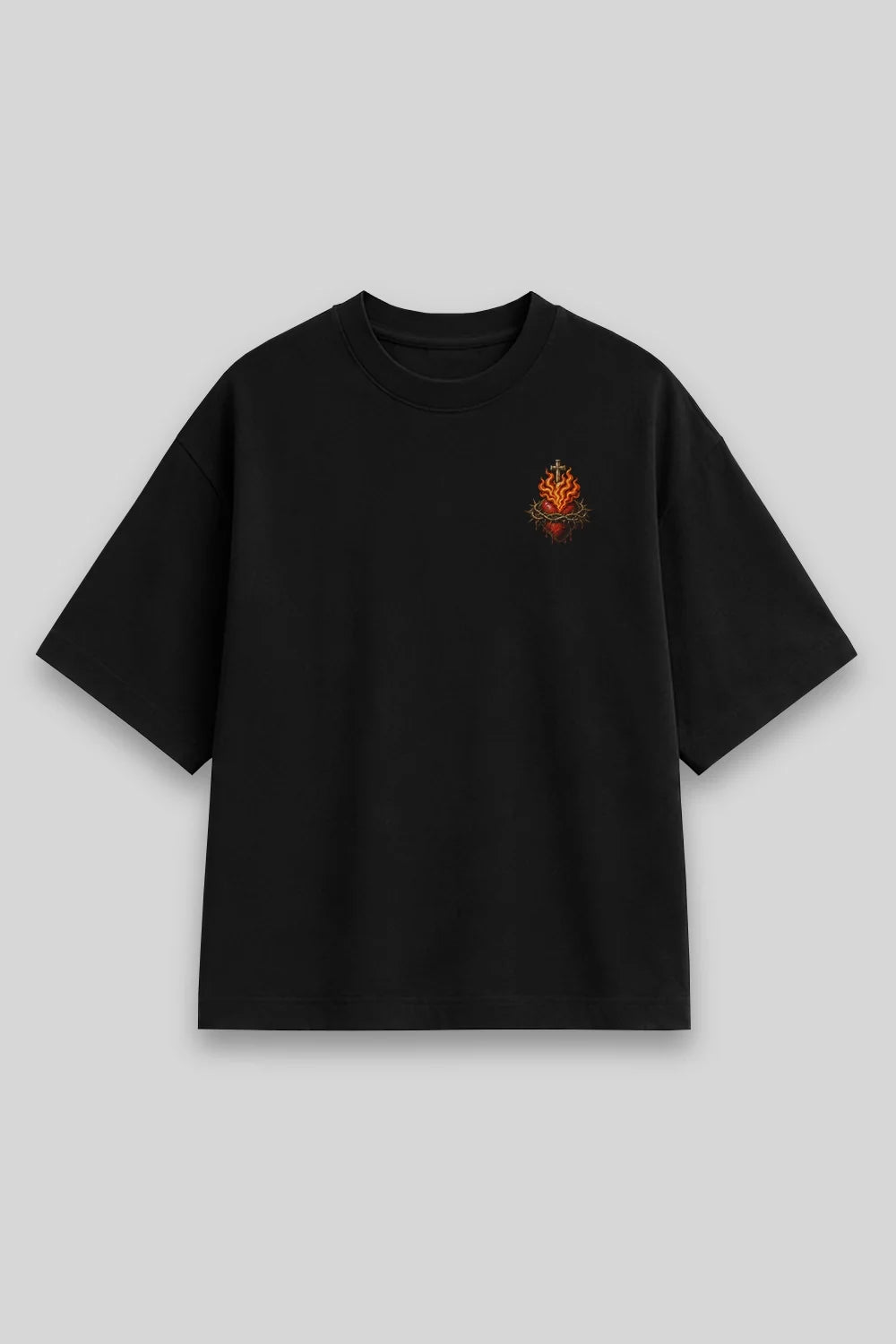 Camisa Oversized Sagrado Coração