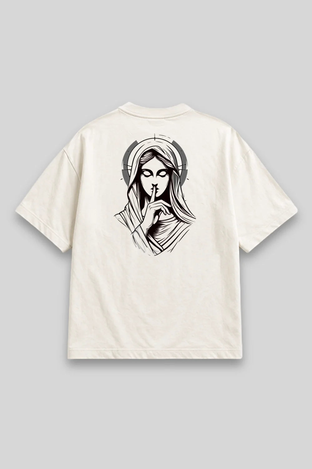 Camisa Oversized Silêncio de Maria