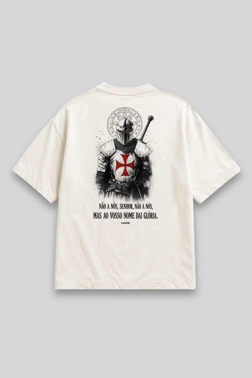 Camisa Oversized Guerreiro Templário