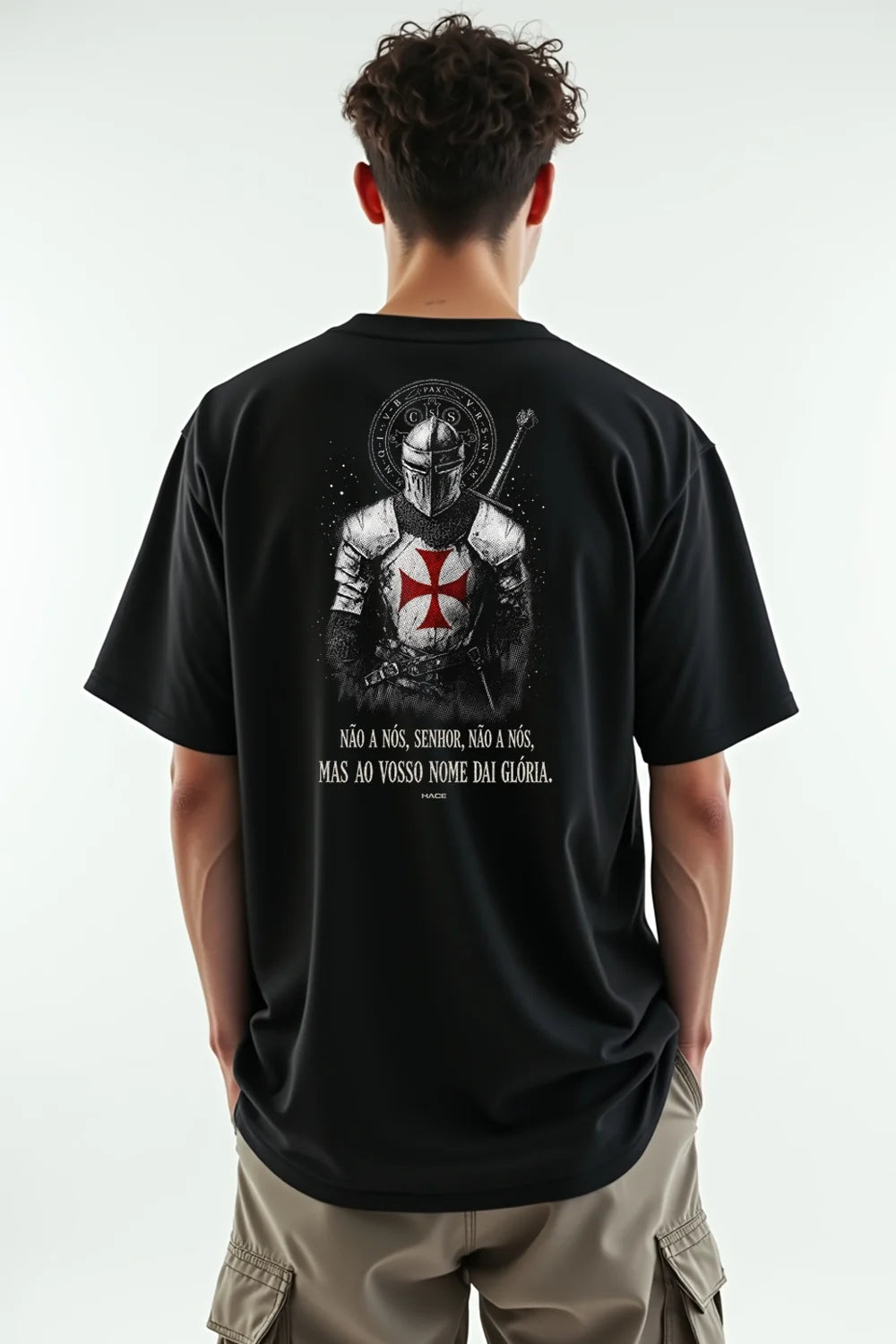 Camisa Oversized Guerreiro Templário