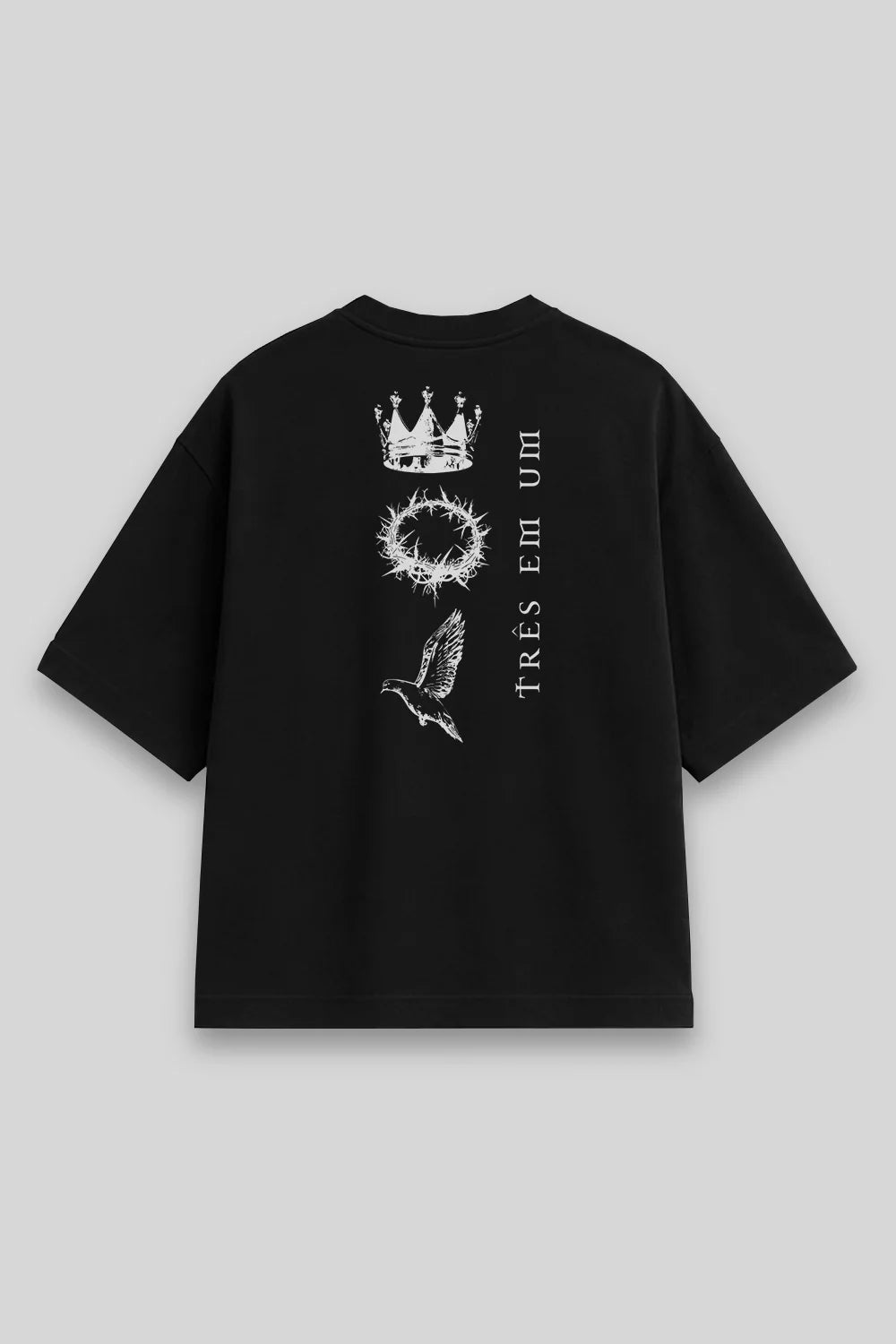 Camisa Oversized Três Em Um