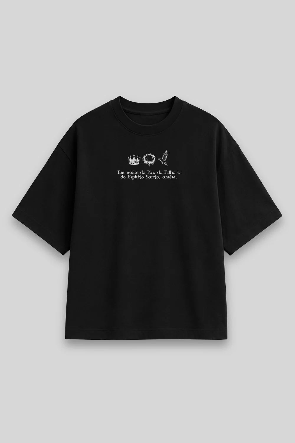 Camisa Oversized Três Em Um