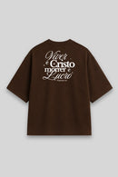 Camisa Oversized Viver é Cristo