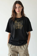 Camisa Oversized Medalha São Bento