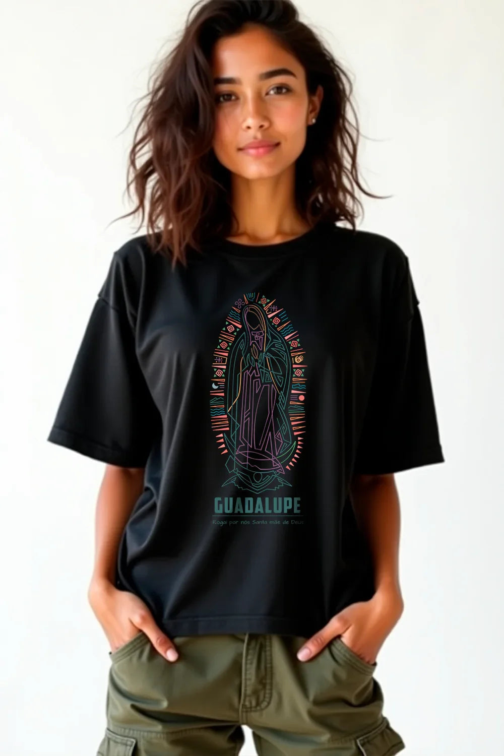 Camisa Oversized Guadalupe