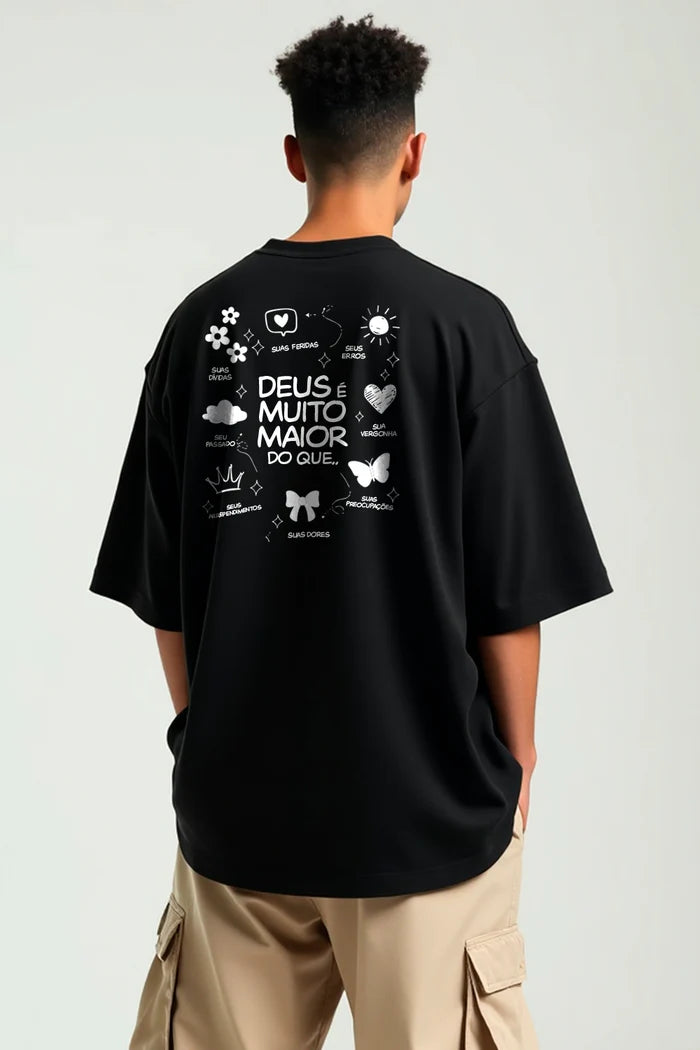 Camisa Oversized Deus é Maior