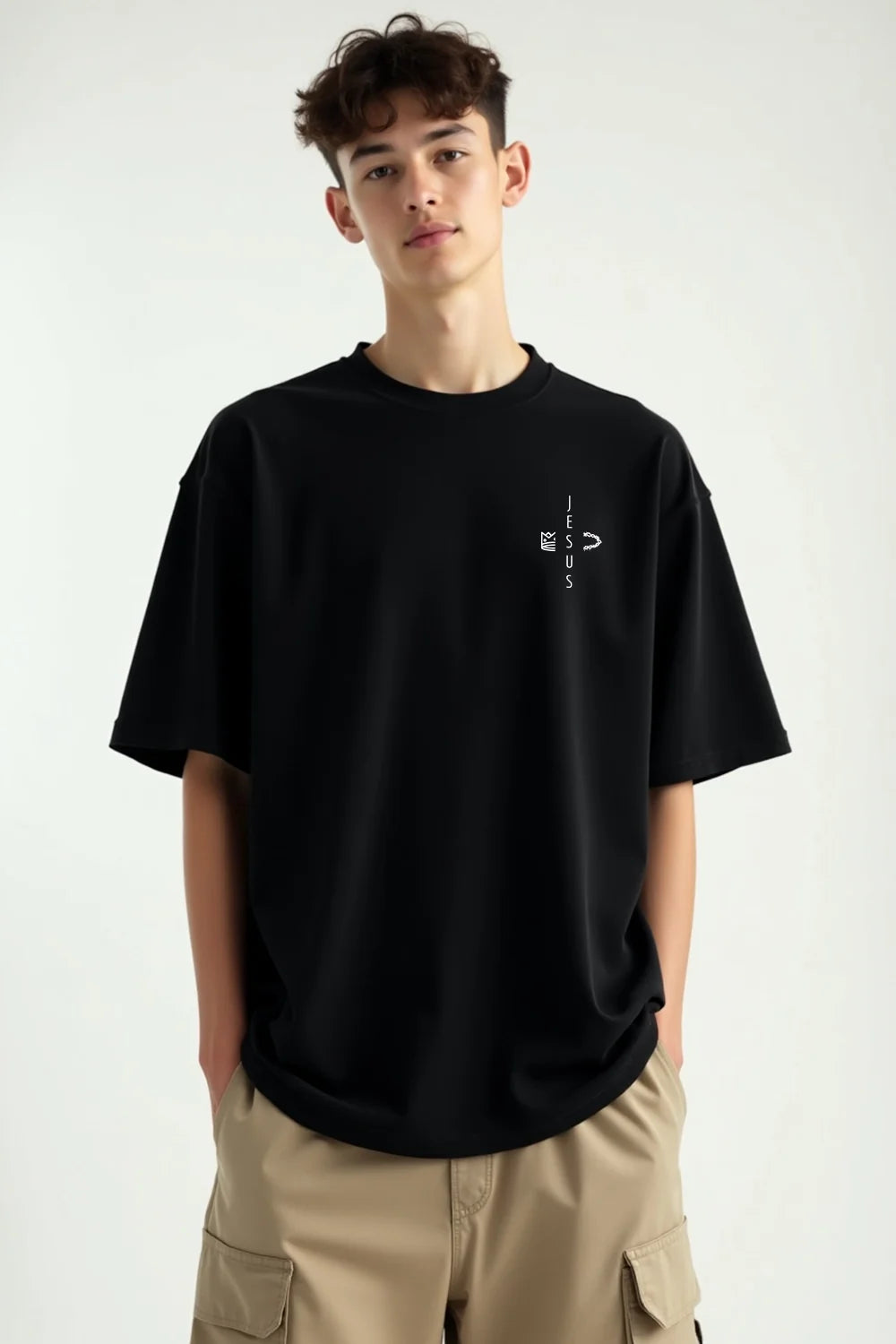 Camisa Oversized Da Cruz à Coroa