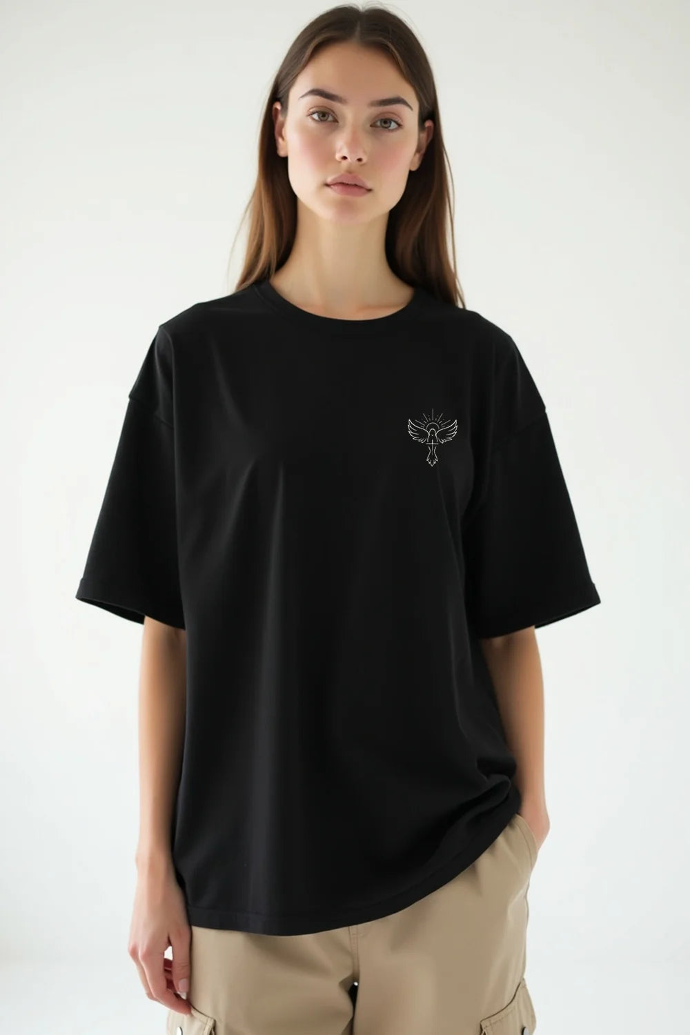 Camisa Oversized Direção do Alto