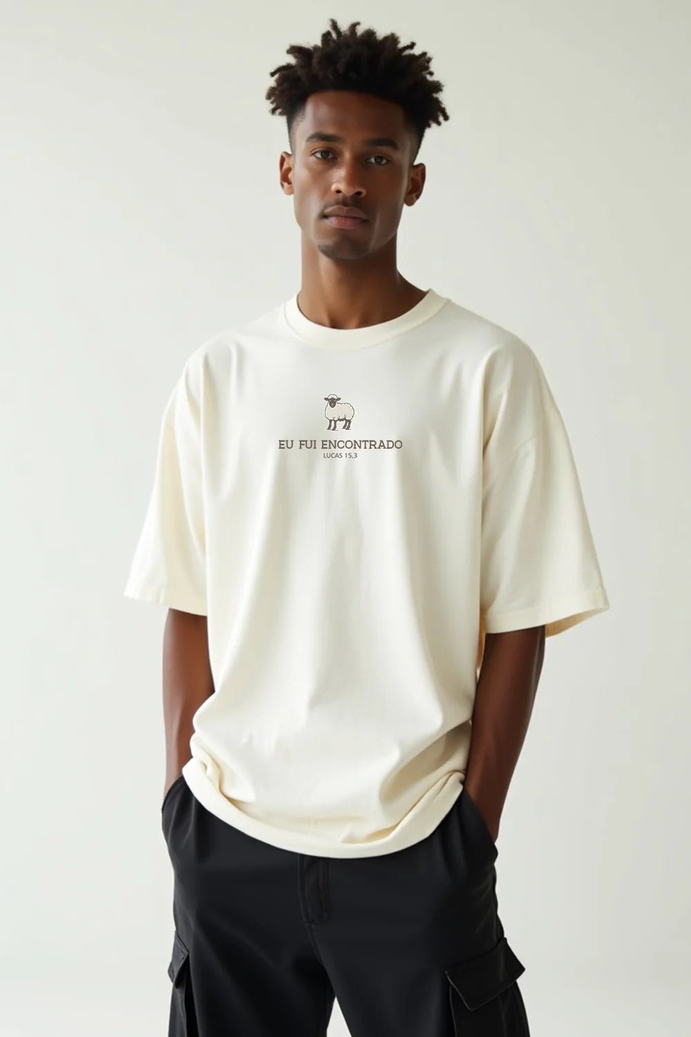 Camisa Oversized Encontrado - Lc 15.3