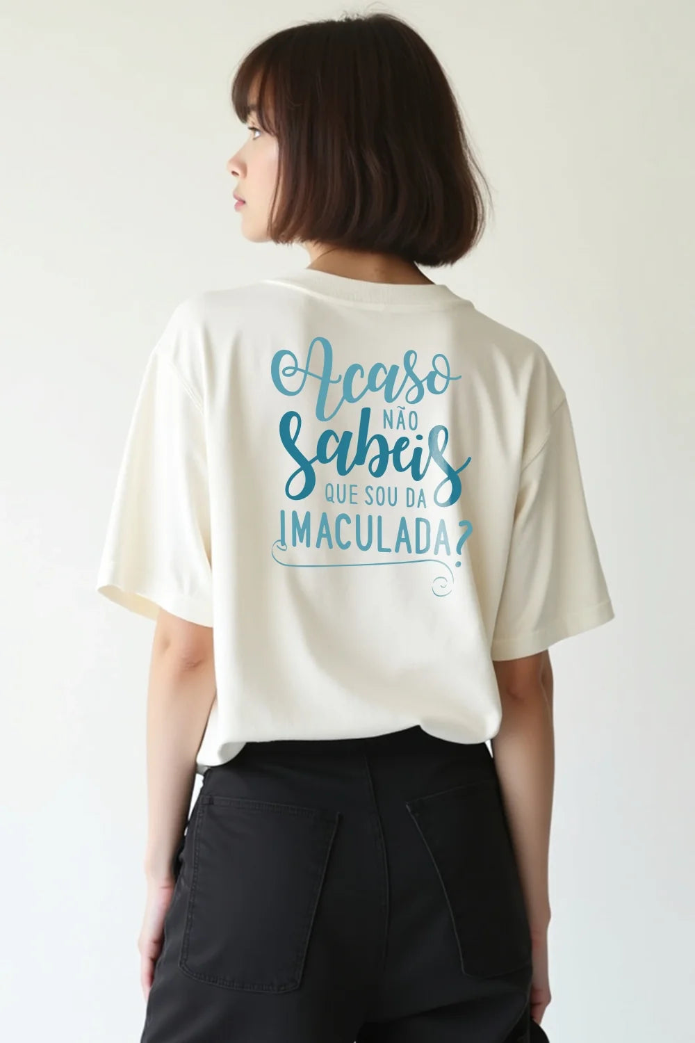 Camisa Oversized Filha Imaculada