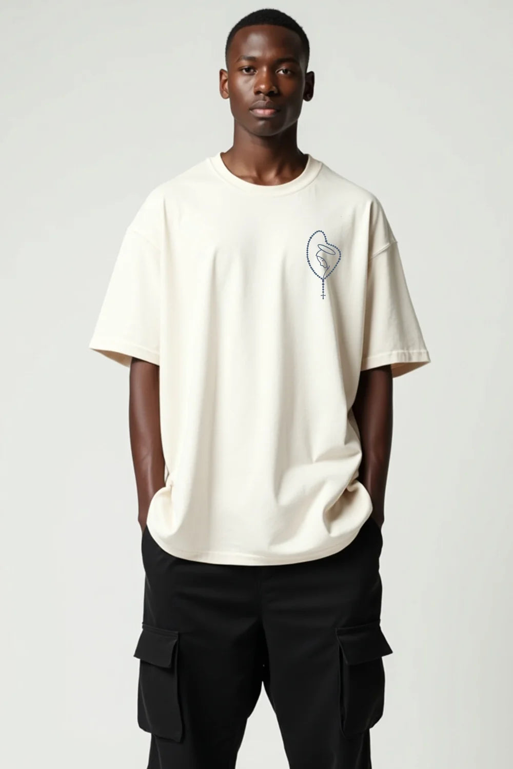 Camisa Oversized Nsa de Fátima