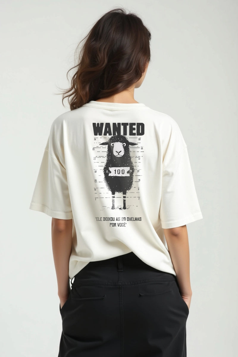 Camisa Oversized Ovelha