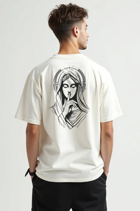Camisa Oversized Silêncio de Maria
