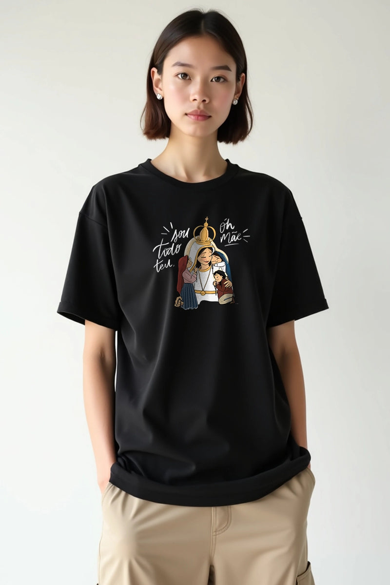 Camisa Oversized Sou de Maria