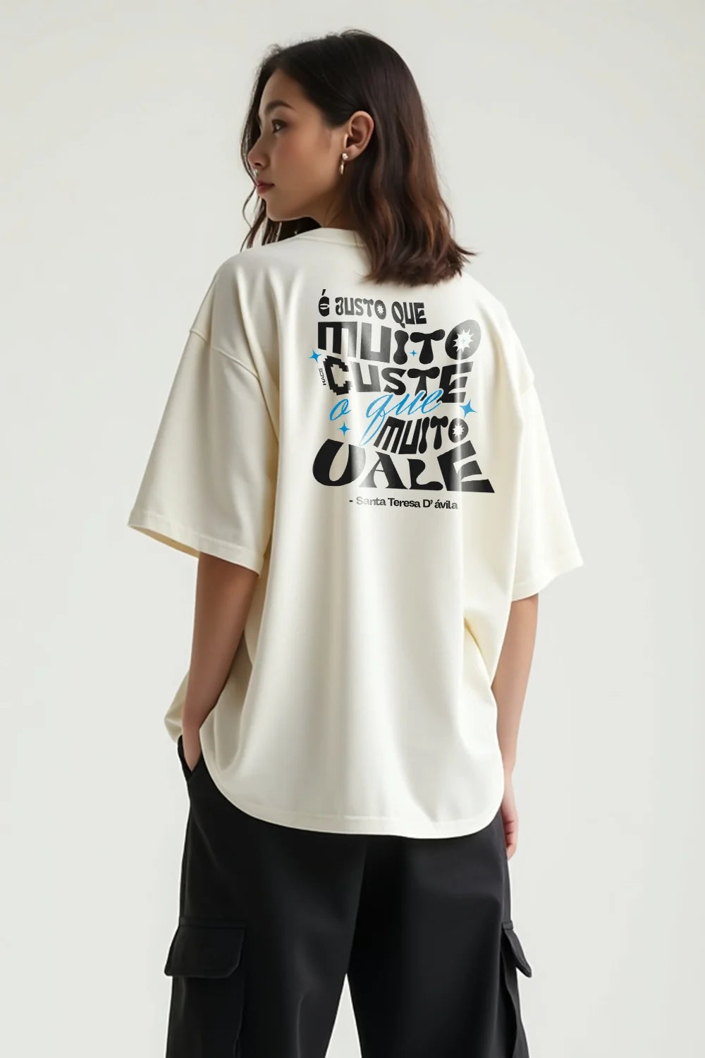 Camisa Oversized Vale o Preço