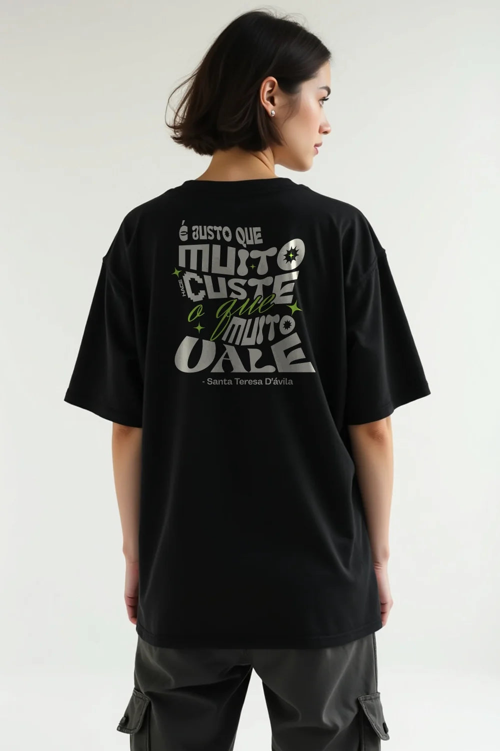 Camisa Oversized Vale o Preço