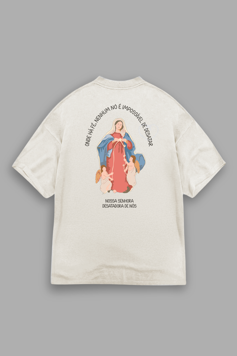 Camisa Oversized Nsa Desatadora de Nós