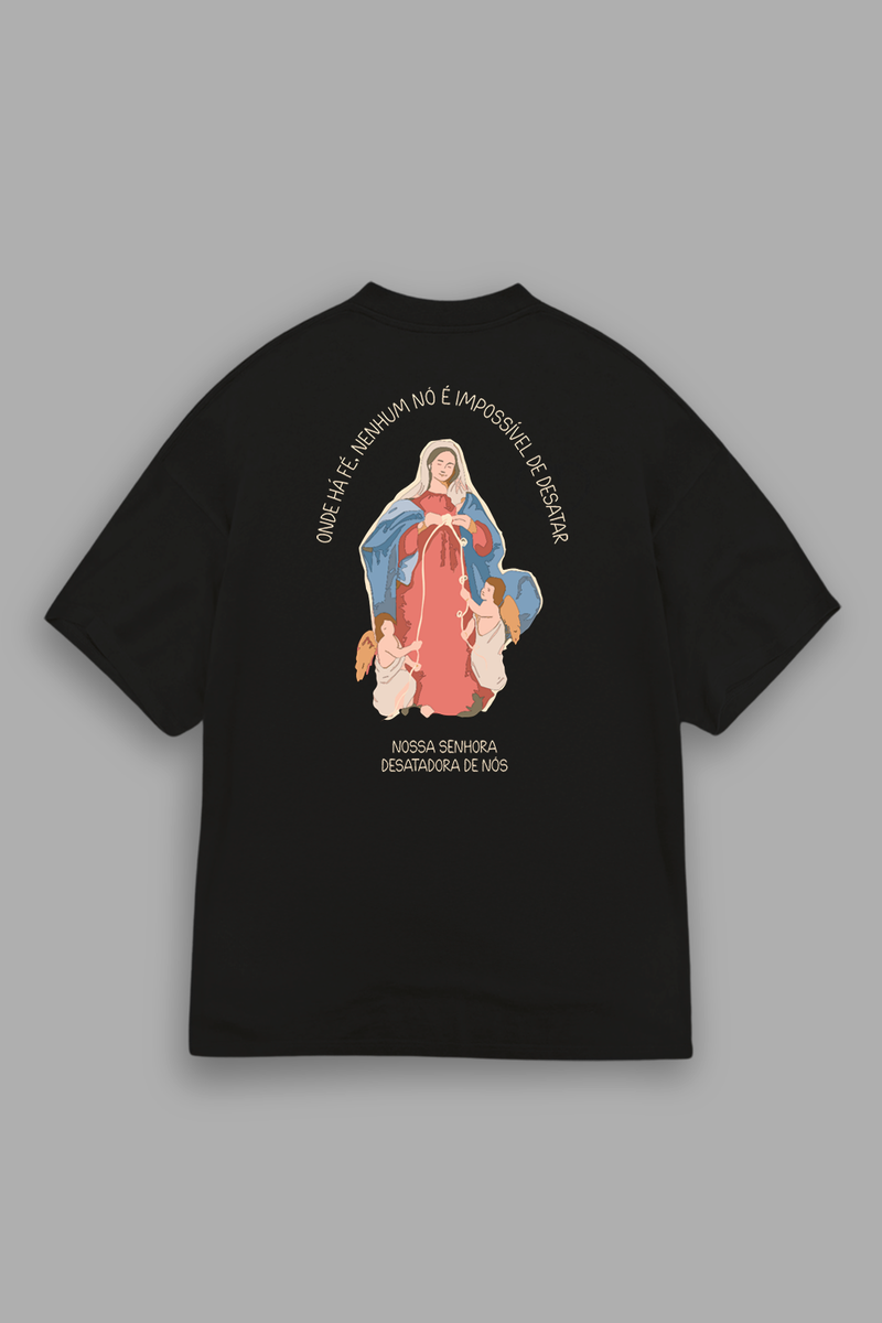 Camisa Oversized Nsa Desatadora de Nós