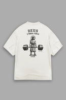 Camisa Oversized Deus é Minha Força