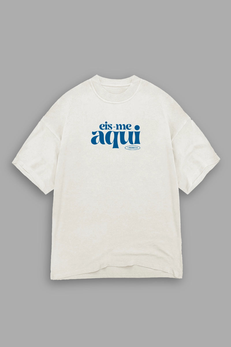 Camisa Oversized Eis-me Aqui
