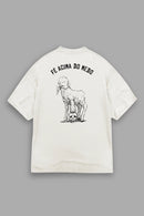 Camisa Oversized Fé acima do medo