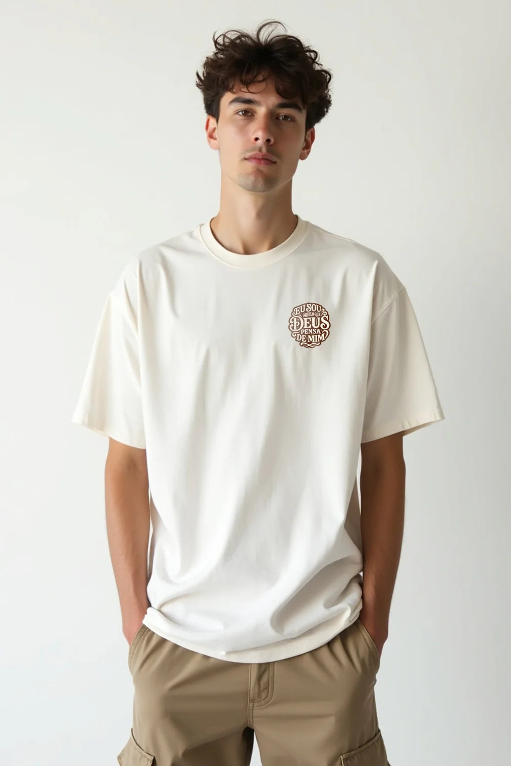 Camisa Oversized Santa Teresinha