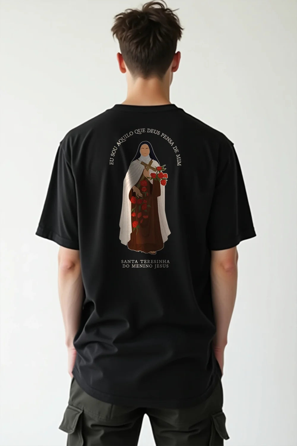 Camisa Oversized Santa Teresinha