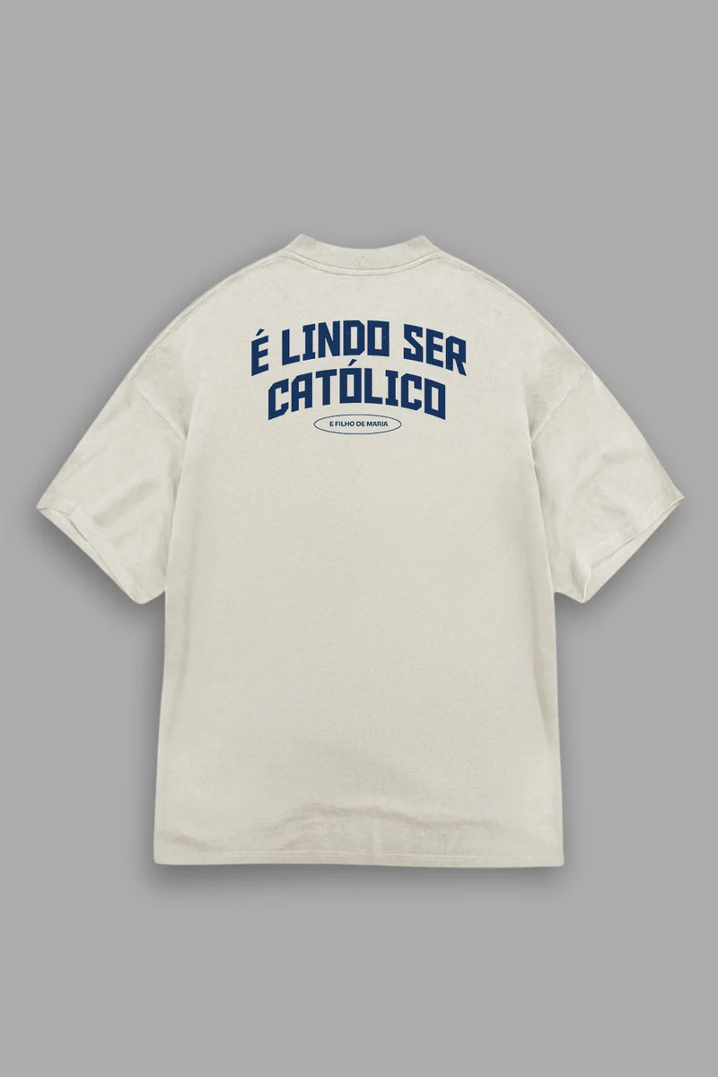 Camisa Oversized Orgulho de ser Católico