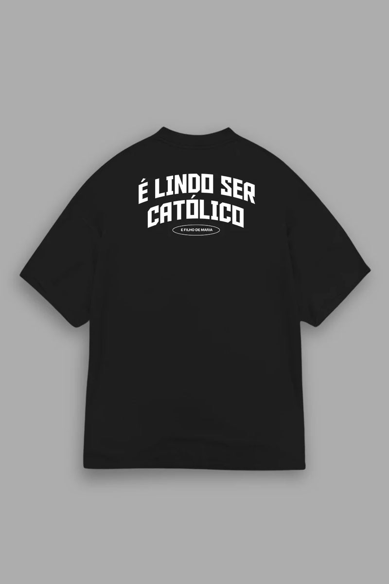 Camisa Oversized Orgulho de ser Católico