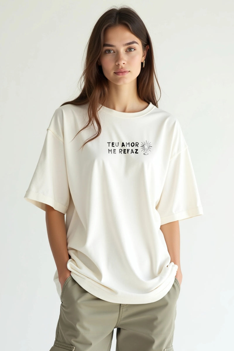 Camisa Oversized Amor que Restaura