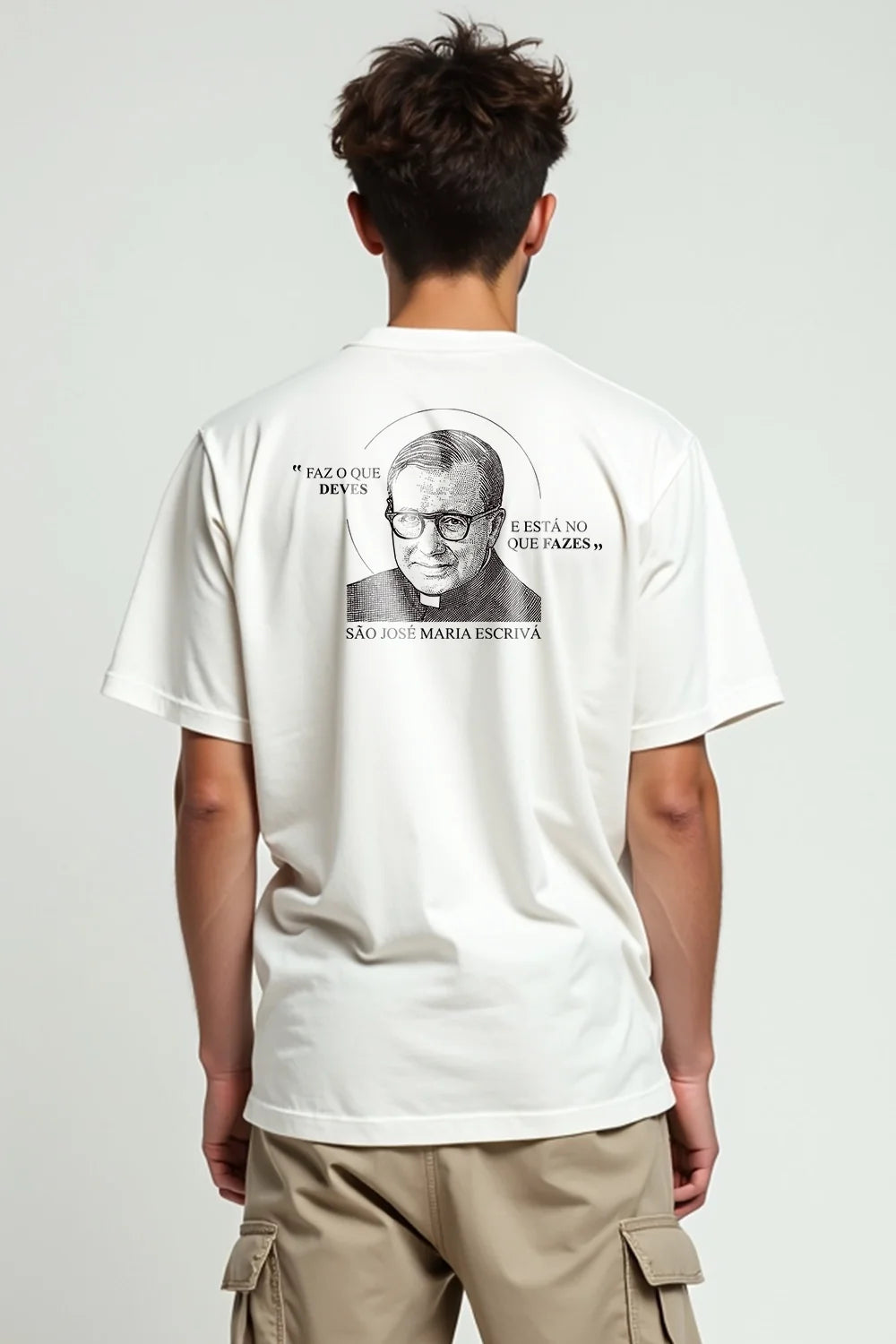 Camisa Oversized São Josemaria Escrivá