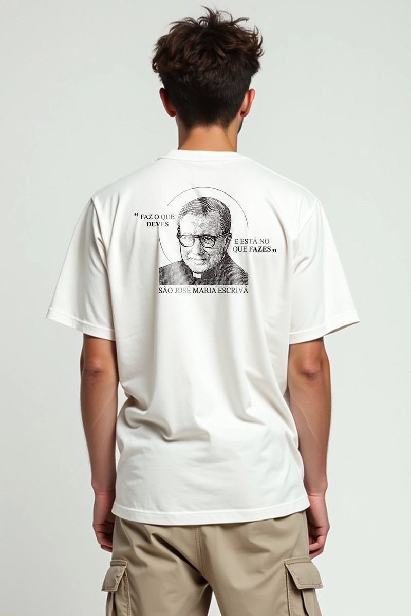 Camisa Oversized São José Maria Escrivá