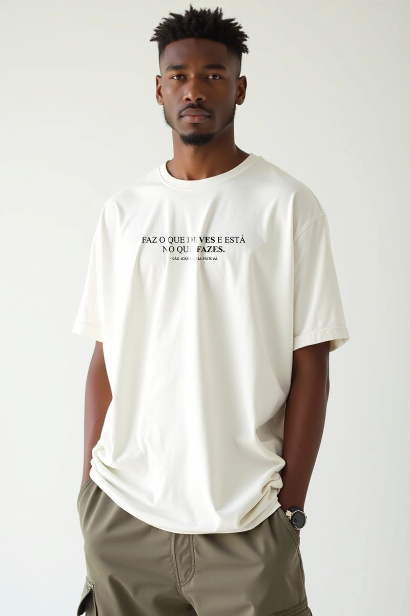 Camisa Oversized São José Maria Escrivá
