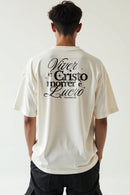 Camisa Oversized Viver é Cristo