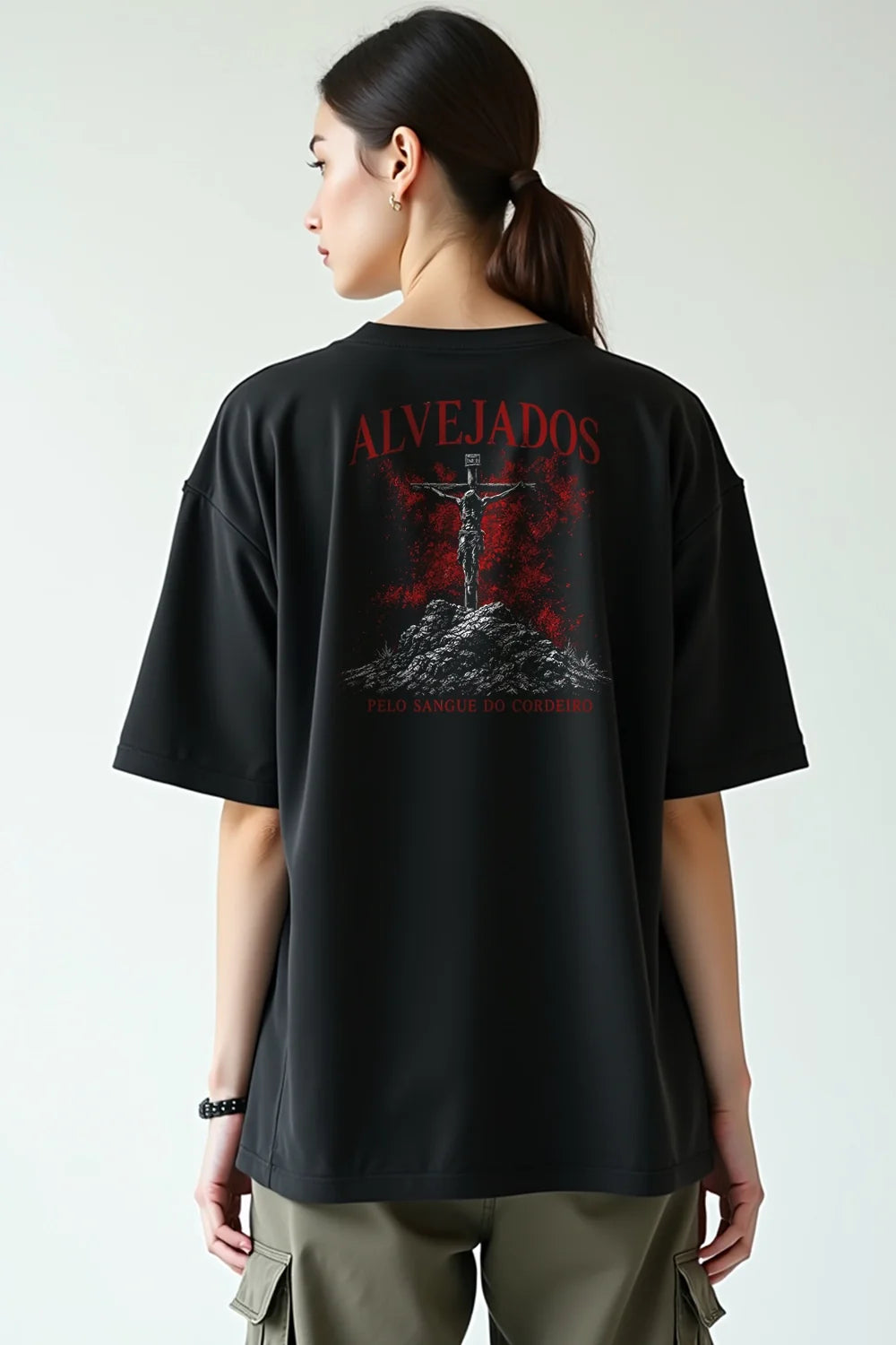 Camisa Oversized Alvejados