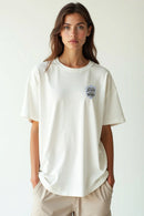 Camisa Oversized Caminho e Coração