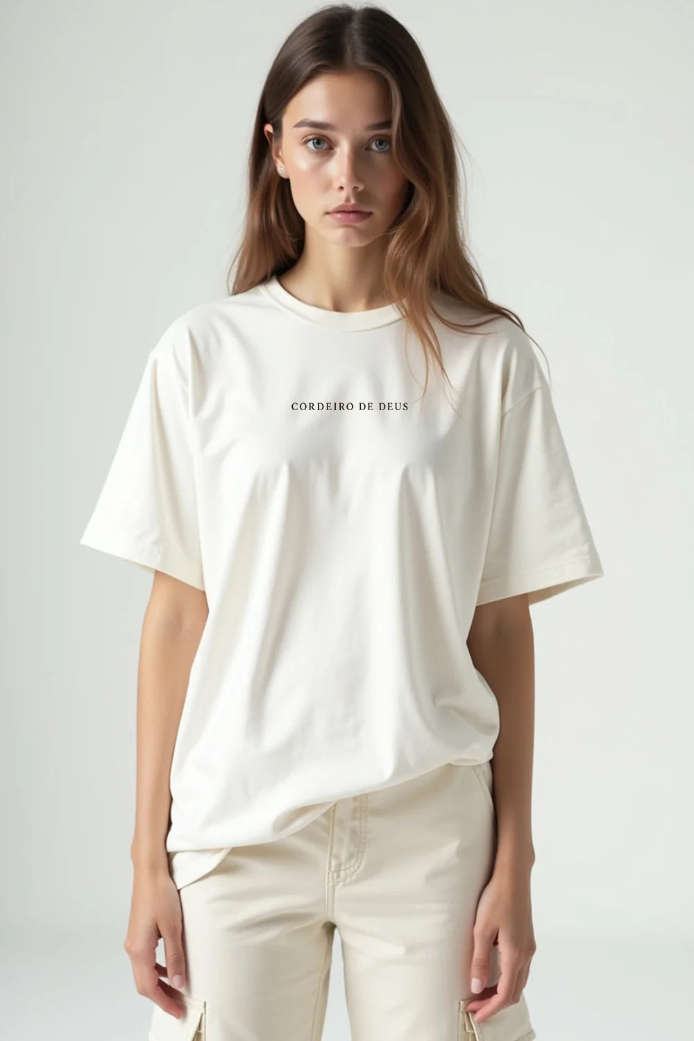 Camisa Oversized Cordeiro de Deus